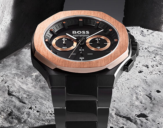 Hugo boss supernova rose gold top